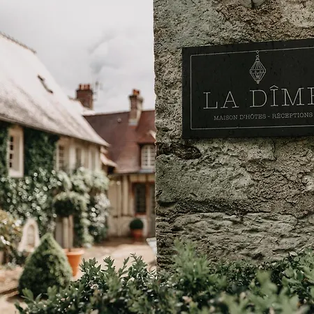 La Dime De - D'hotes-spa-restaurant Гостевой дом Живерни